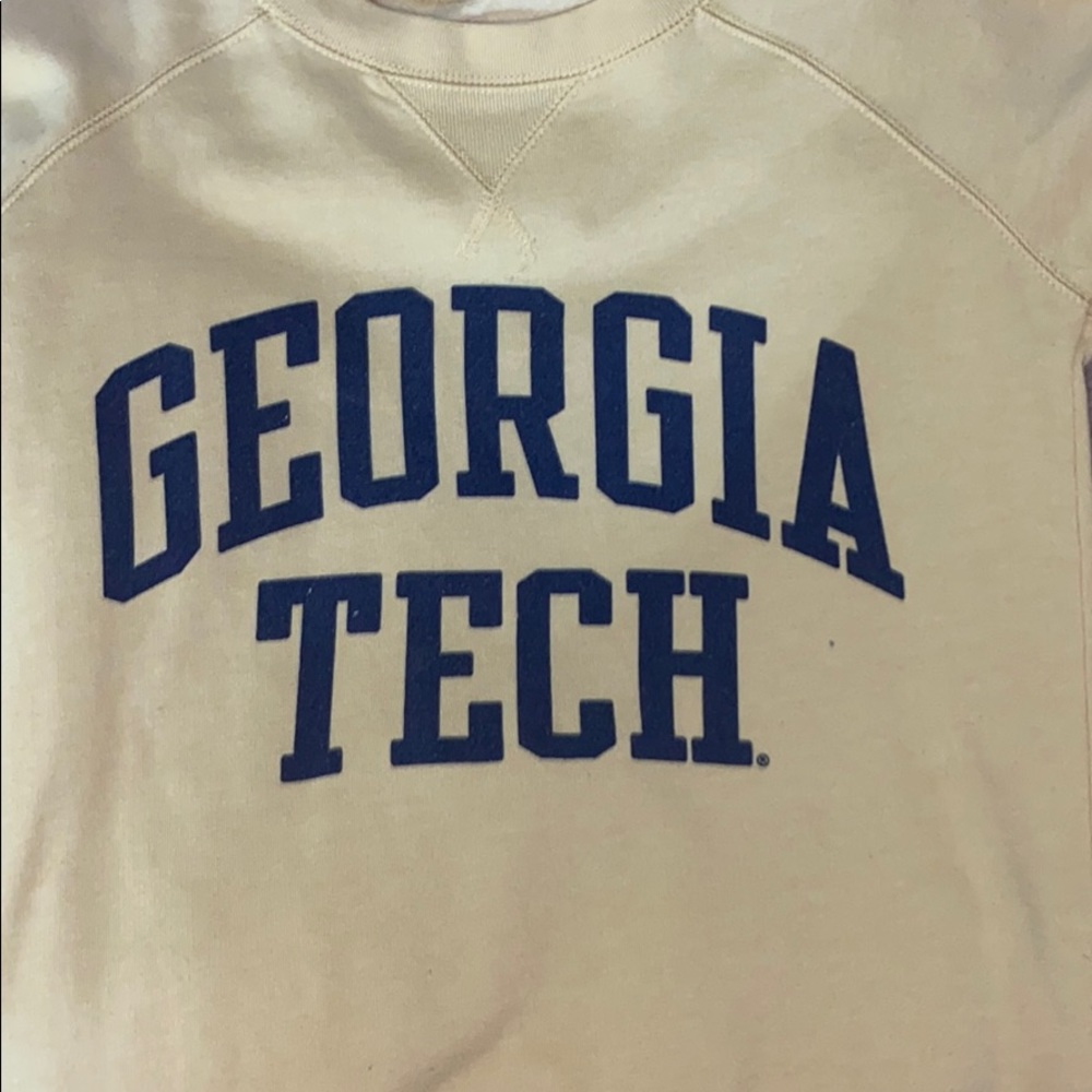 Yellow redshirt sweater